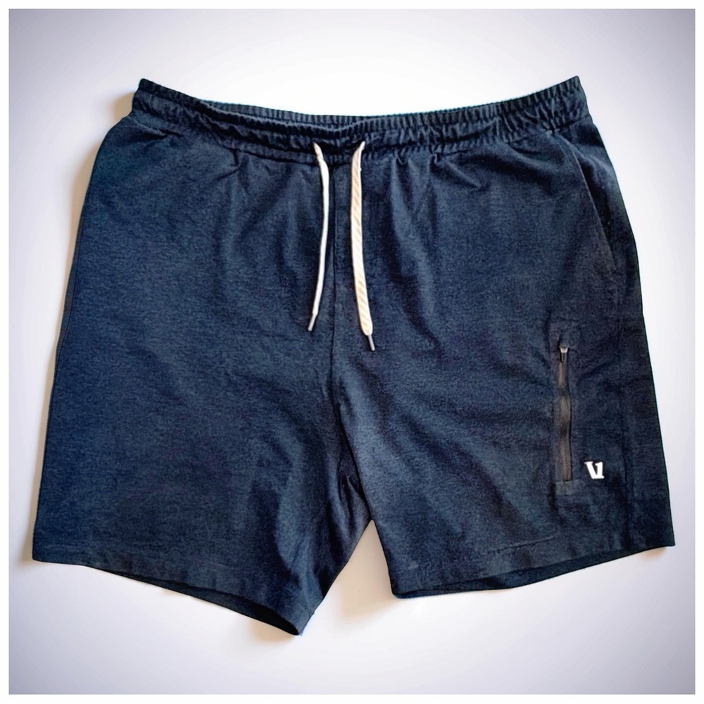 Vuori Men's Performance Athletic Shorts | Navy | Stretch | XL | NWOT - Picture 2 of 11